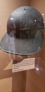 Bill Mazeroskis helmet when he hit the HR to walk off the 1960 World Series (HOF)